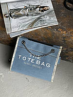 Джинсова сумка Marc Jacobs Tote Bag Denim Small світло-синій Є