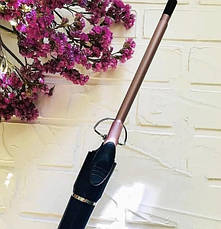 Тонка плойка для завивки волосся та локонів, африканські кучері Geemy GM-2825, чорна, фото 5