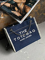 Джинсова сумка Marc Jacobs Tote Bag Denim Small синій Є