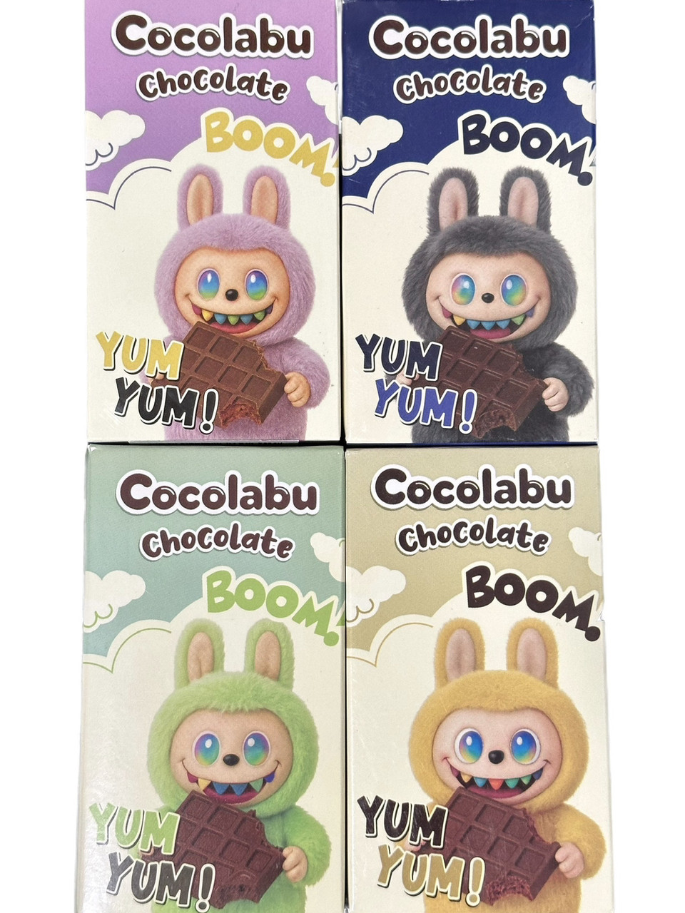 Шоколад в асортименті Лабубу Cocolabu Boom Yum  70 гр