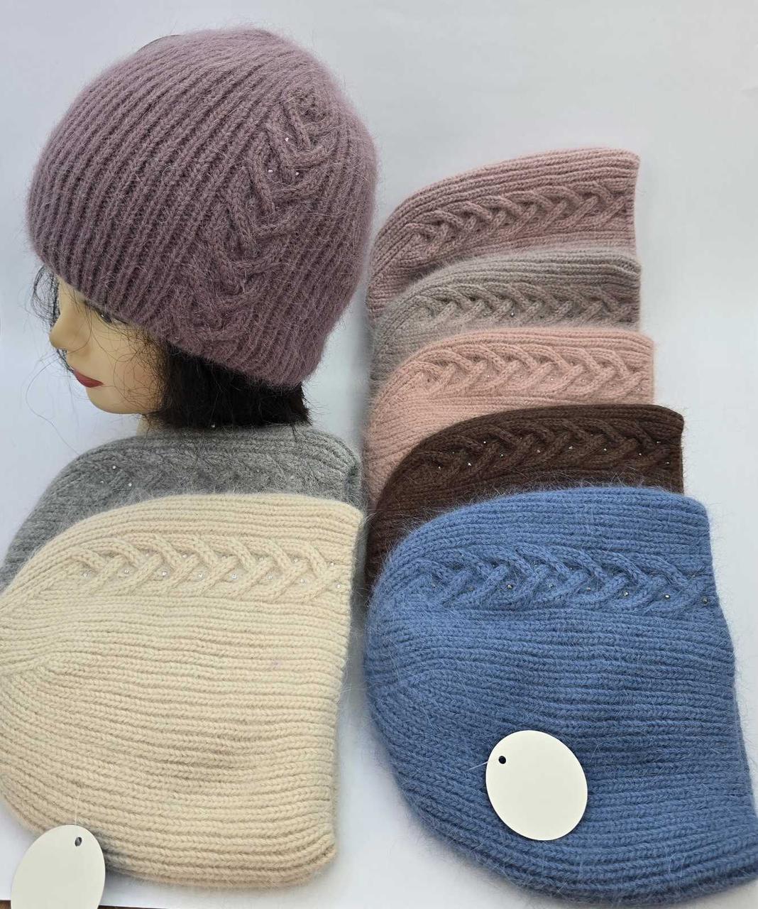 Жіночі шапки ангора оптом із Одеси