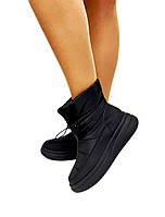 Дутики жіночі короткі чорні зимові Lonza 39