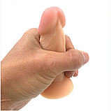 Реалістична анальна пробка 12 см, Втулка на присосці, стимулятор ануса для секса, Інтимні іграшки, фото 9