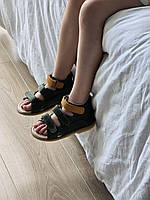 Дитячі шкіряні ортопедичні сандалії на хлопчика з супінатором 26 розмір, фото 3