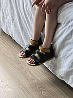 Дитячі шкіряні ортопедичні сандалії на хлопчика з супінатором 26 розмір, фото 8