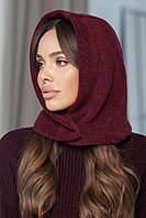 Капор "Селін" колір вишневий