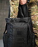 Мілітарі рюкзак 100л FERNIX чорний ПП7950, фото 10
