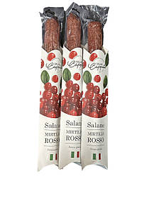 Ковбаса салямі з журавлиною БЕЗ ГЛЮТЕНА Salumi Capputa Salame Mirillo Rosso Італія