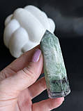 Флюорит натуральний обеліск стела кристал з натурального флюориту. 74 мм, фото 3