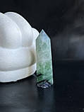 Флюорит натуральний обеліск стела кристал з натурального флюориту. 74 мм, фото 8
