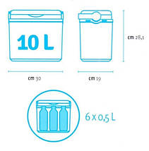 Ізотермічний контейнер Adriatic 10 л, синій, фото 4