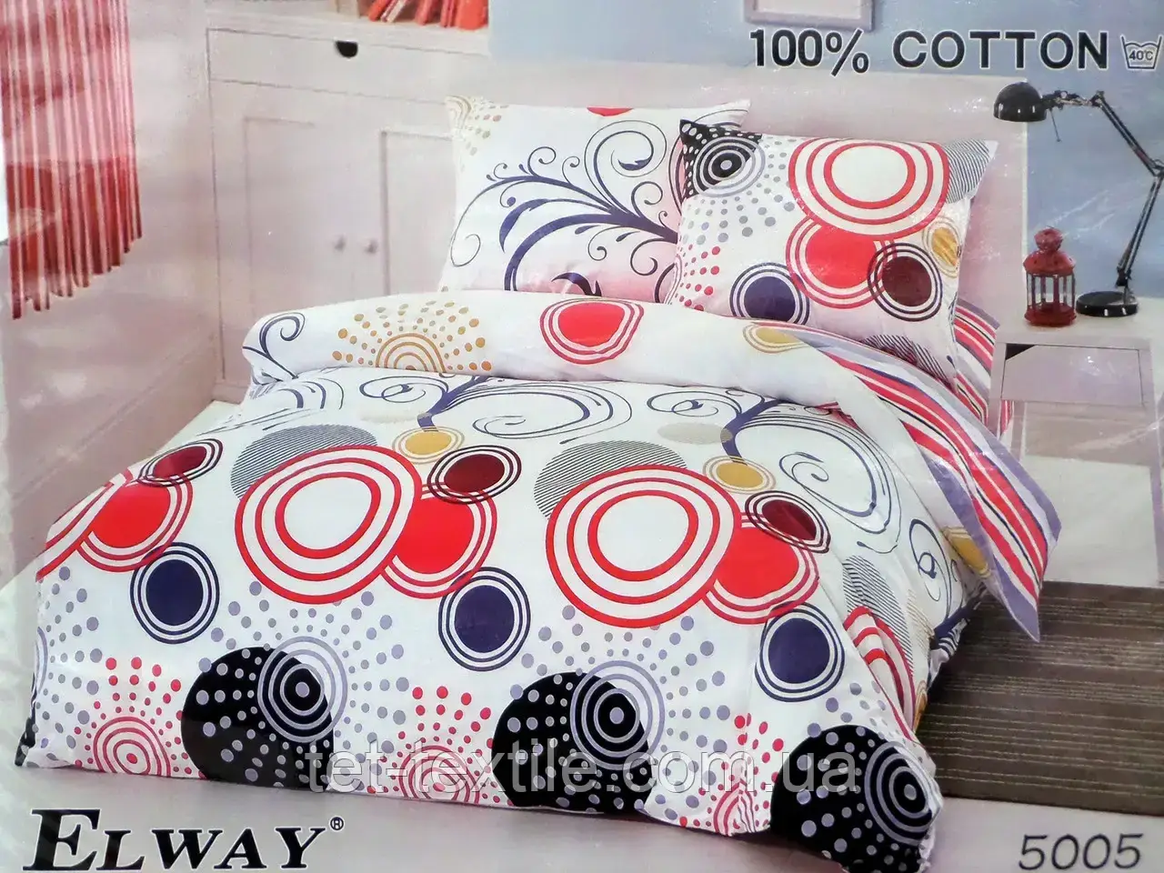 Комплект постільної білизни Elway "Євро" 