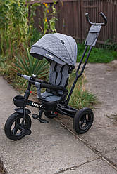 Дитячий триколісний велосипед (велоколяска з батьківською ручкою) TILLY SPIRIT T-3811