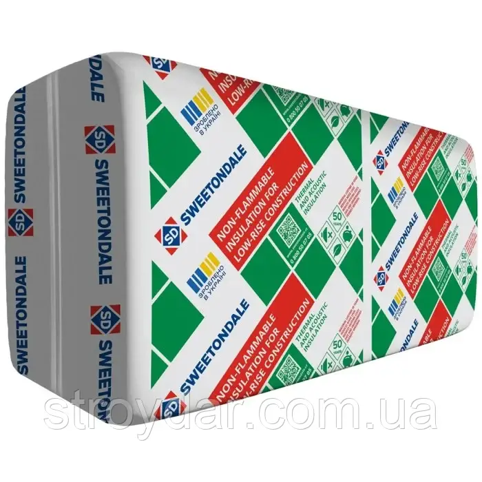 Утеплювач Sweetondale ULTRAWOOL LIGHT 30 1200x600 (Роклайт) 100 мм, фото 1