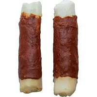 Ласощі для собак Weifang Sansho Food великі палички із сиром'ятної шкіри з качиним м'ясом 500 г