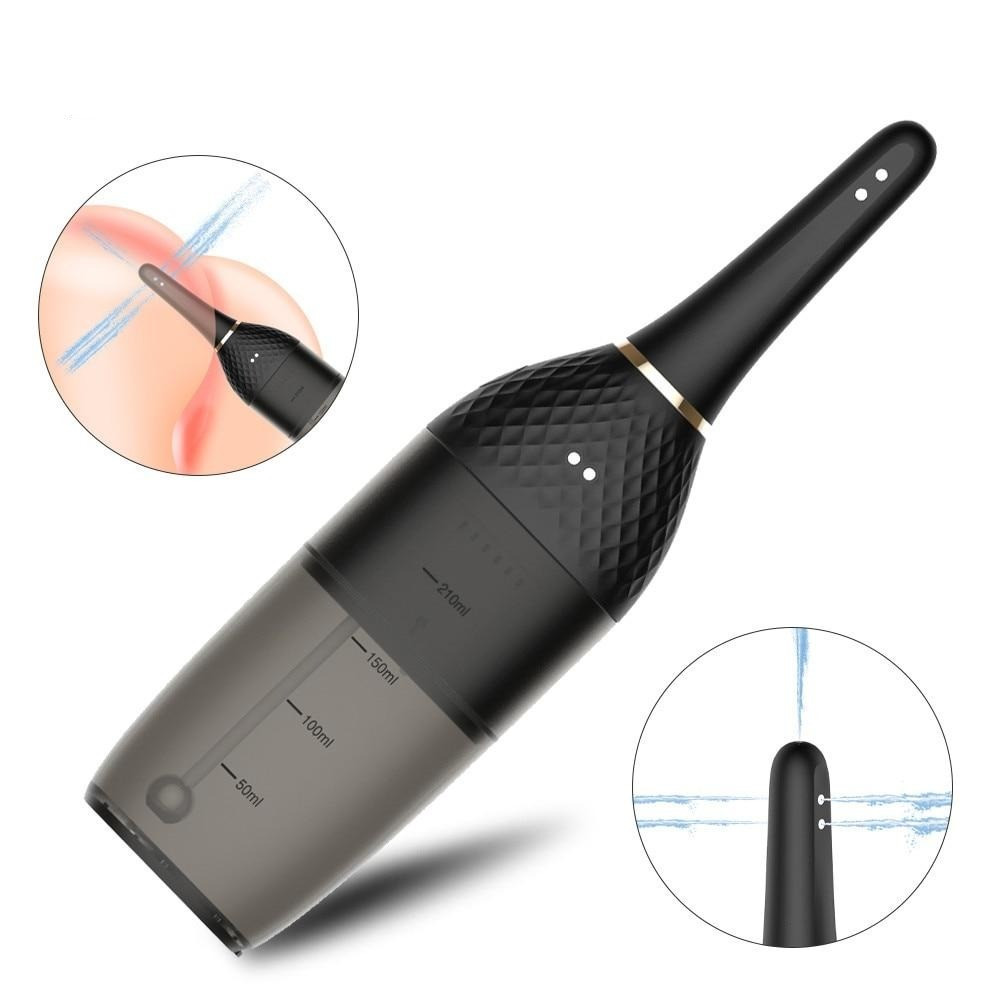 Анальний душ Love Toy інтимний очищувач для вагіни та ануса з контейнером-клізмою