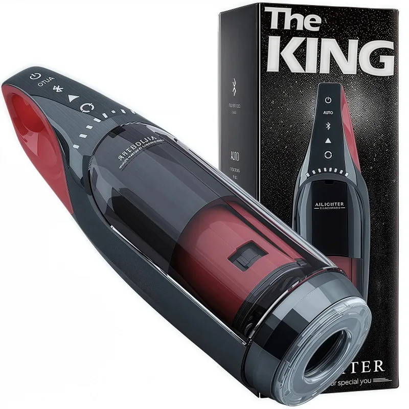 Чоловічий мастурбатор Love Toy з автоматичним смоктанням і телескопічним масажем пеніса