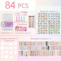 Набор для создания брелков. Набор для творчества 84 единицы