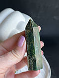Вердит натуральний обеліск кристал натурального вердиту.72,5 мм., фото 4