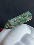 Вердит натуральний обеліск кристал натурального вердиту.72,5 мм., фото 2