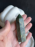 Вердит натуральний обеліск кристал натурального вердиту.72,5 мм., фото 3