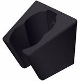 Тримач для лійки душу ЧОРНИЙ настінний на 2 положення, кута нахилу, фото 3