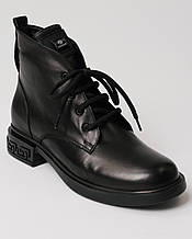 Черевики жіночі Krula 127715 чорна шкіра