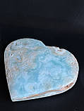 Геміморфіт натуральний серце з натурального геміморфіту. 82*68*25 мм., фото 2