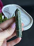 Вердит натуральний обеліск кристал натурального вердиту. 78 мм., фото 3