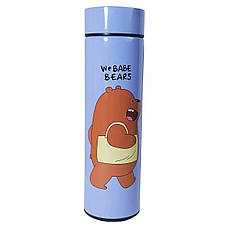 Дитячий металевий термос 500мл ER-515 рожевий, фото 3