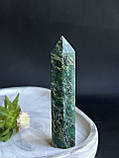 Вердит натуральний обеліск кристал натурального вердиту. 78 мм., фото 4