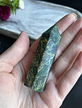 Вердит натуральний обеліск кристал натурального вердиту. 73 мм., фото 7