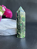 Вердит натуральний обеліск кристал натурального вердиту. 73 мм., фото 3