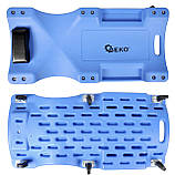 Лежак сервісний автослюсарський підкатний для авторемонту Geko G02095 Польща, фото 4