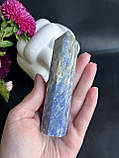 Кіаніт натуральний обеліск «олівець» кристал з натурального кіаніту. 114 мм., фото 6