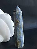 Кіаніт натуральний обеліск «олівець» кристал з натурального кіаніту. 106 мм., фото 6