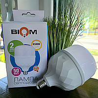 Світлодіодна лампа Biom HP-2-50-6 T120 50W E27 6500К
