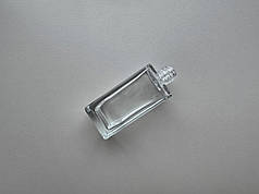 50 мл Квадрат флакончик скляний прозорий сам окремо, пляшка, атомайзер, флакон, ємкість, пляшечка