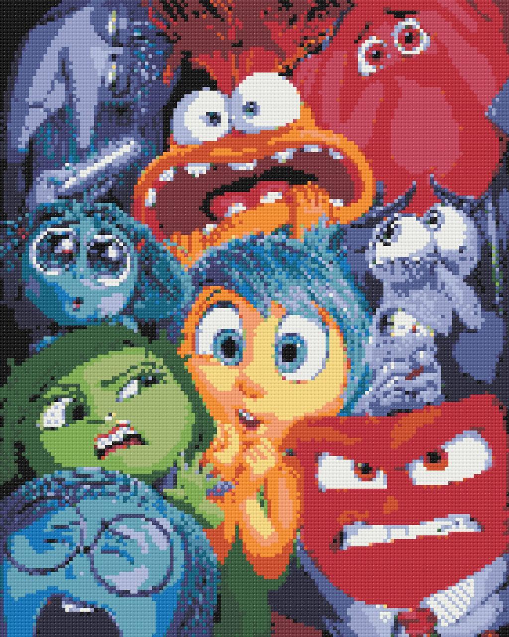 Алмазна мозаїка/вишивка Головоломка. Герої кіно 40*50 см Орігамі OD 3149, фото 1