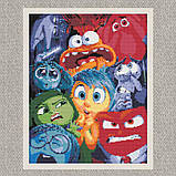 Алмазна мозаїка/вишивка Головоломка. Герої кіно 40*50 см Орігамі OD 3149, фото 4