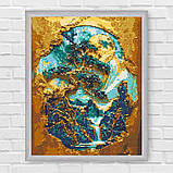 Алмазна мозаїка/вишивка Незвичайне дерево 40*50 см Орігамі OD 3406, фото 8