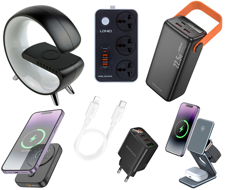 Зарядні пристрої та Power Bank