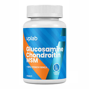 Для суглобів і зв'язок VPLab Glucosamine Chondroitin MSM 90 таб.