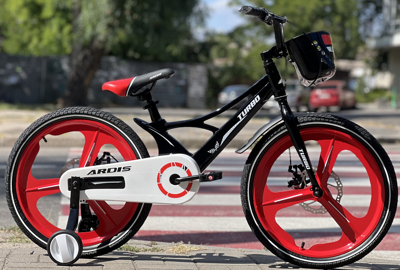 Дитячий велосипед 20" Ardis BMX MG TURBO на зріст 110-125 см чорний, фото 1