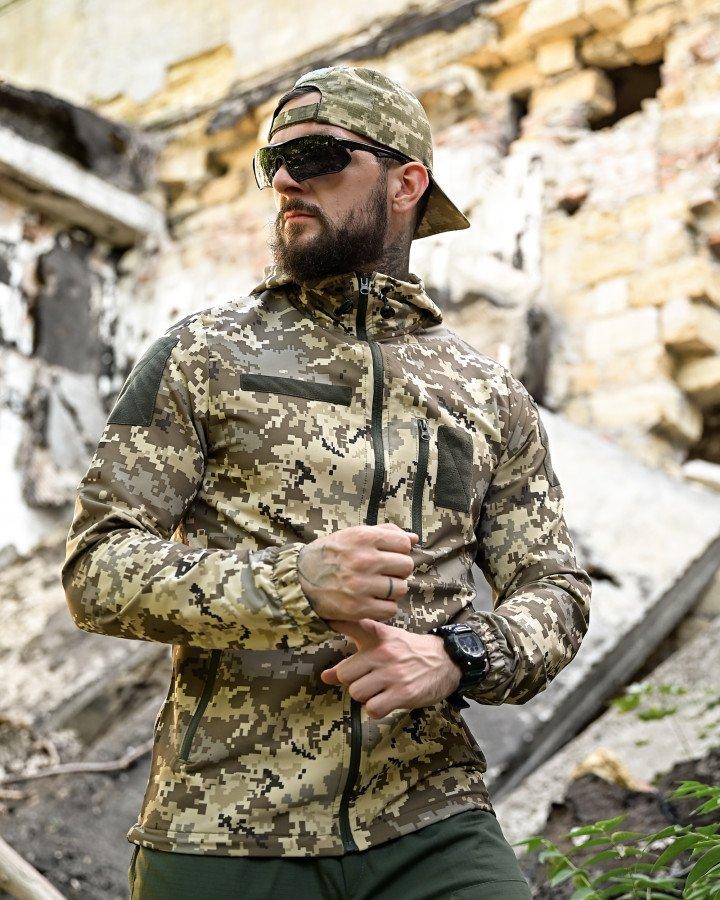 Легка тактична куртка Cambodia піксель НП4877, фото 1