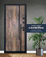 Вхідні металеві двері БЦ Санжійка 960x2050 мм. Вхідні двері для приватних будинків і квартир