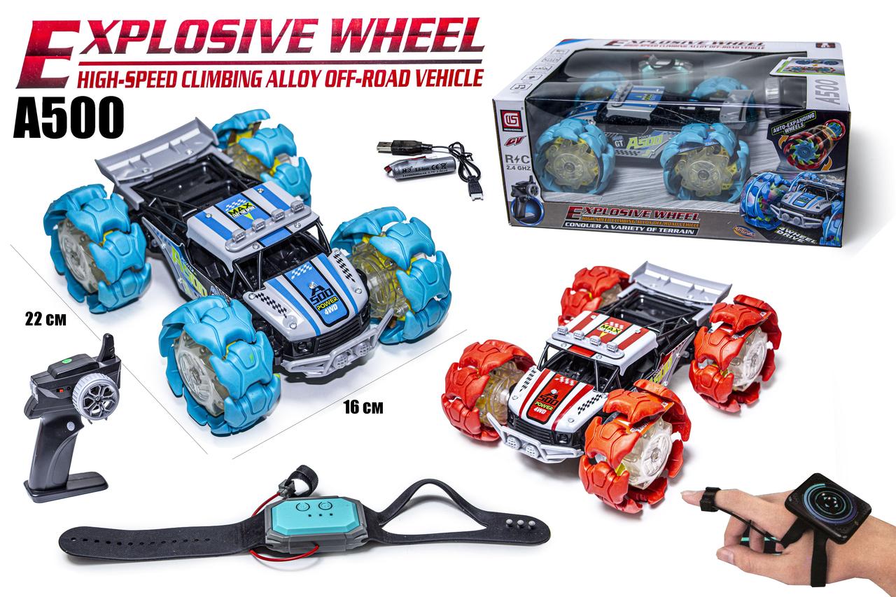 Машинка-Багі з керуванням браслетом і пультом CV-A 500-2, фото 1