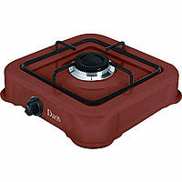 Настільна плита газова Dario DR105G Brown таганок газовий