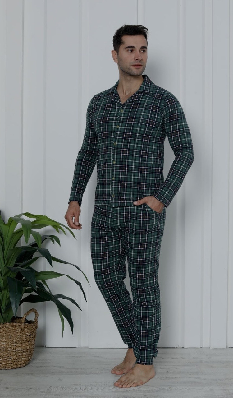 Піжама чоловіча на ґудзиках. Nicoletta 93449, фото 1