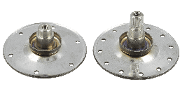 Фланець (опора барабана) для пральної машини Electrolux, Zanussi 0104, шліц (комплект)